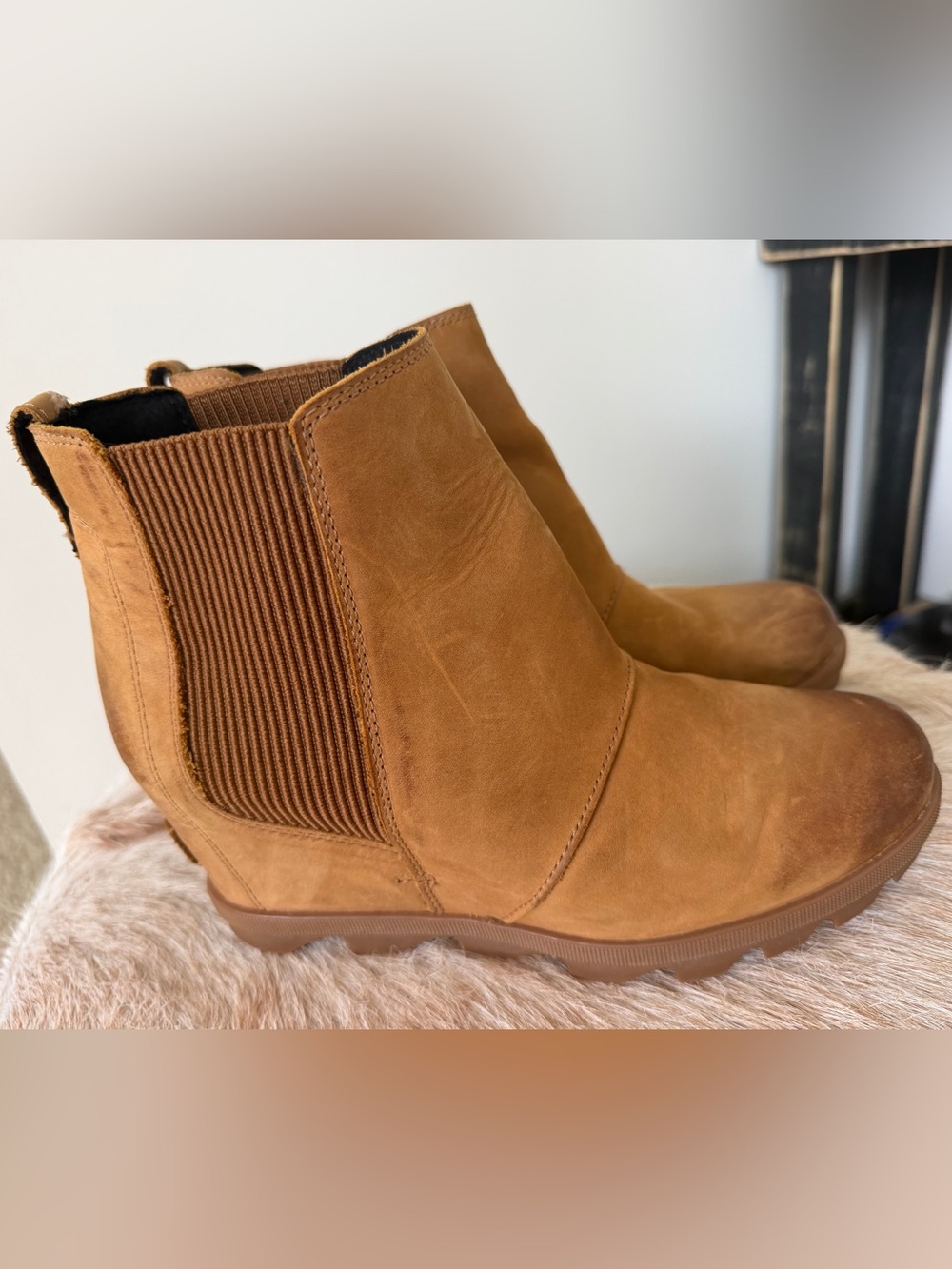 Sorel Ankle Wedged Boots